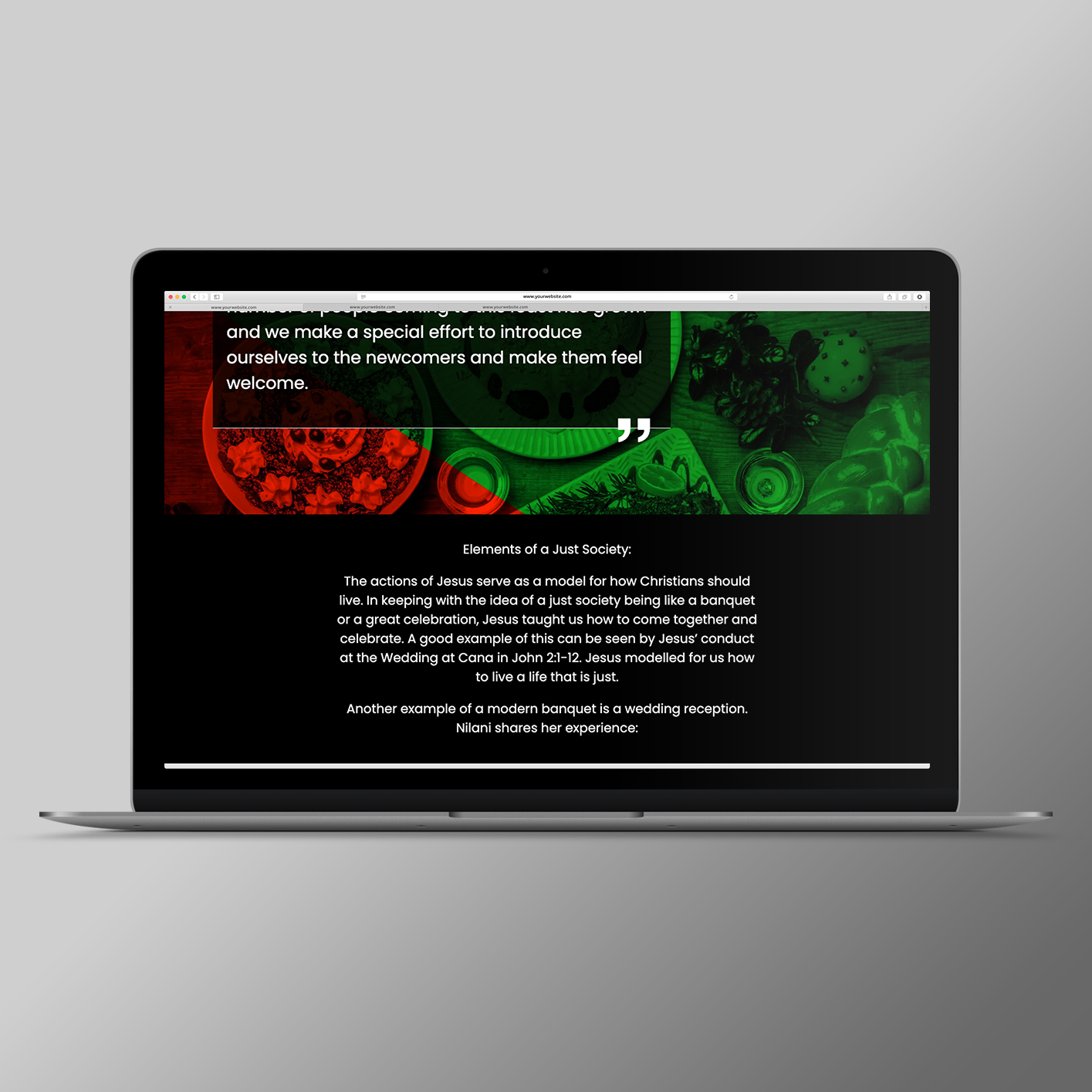 This is a portfolio piece.