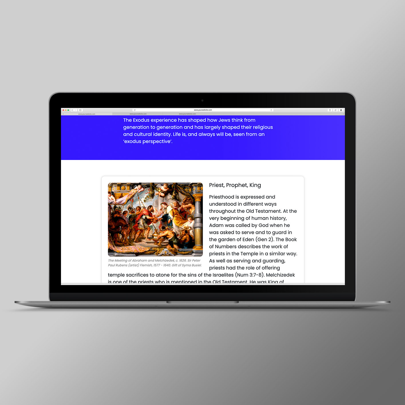 This is a portfolio piece.